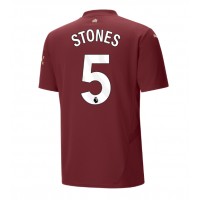 Maglie da calcio Manchester City John Stones #5 Terza Maglia 2024-25 Manica Corta